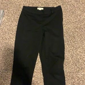 H & M black straight leg pants